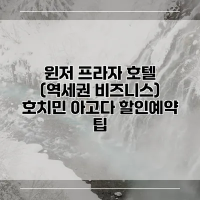 윈저 프라자 호텔 (역세권 비즈니스) 호치민 아고다 할인예약 팁