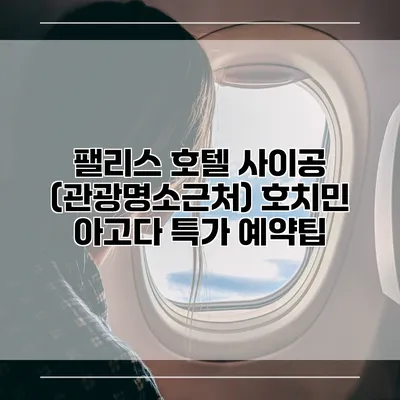 팰리스 호텔 사이공 (관광명소근처) 호치민 아고다 특가 예약팁